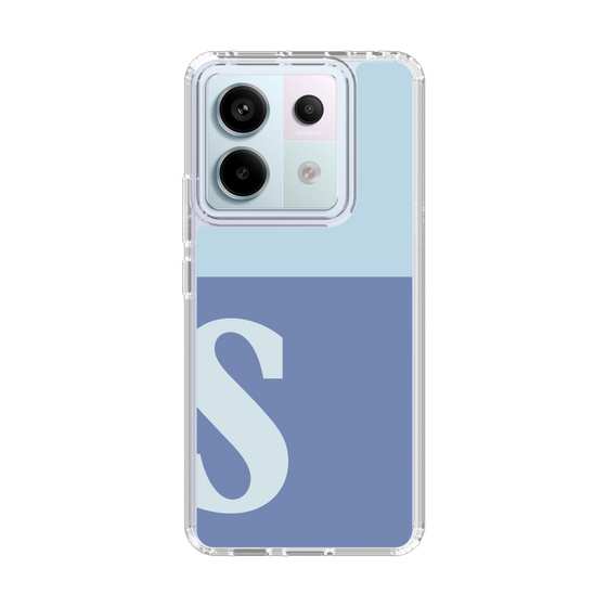 Slim Protection Case［ Original - initial two tone - S blue ］