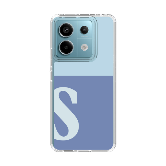 Slim Protection Case［ Original - initial two tone - S blue ］