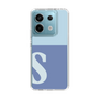 Slim Protection Case［ Original - initial two tone - S blue ］