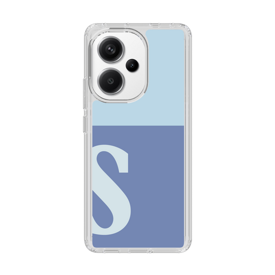 Slim Protection Case［ Original - initial two tone - S blue ］