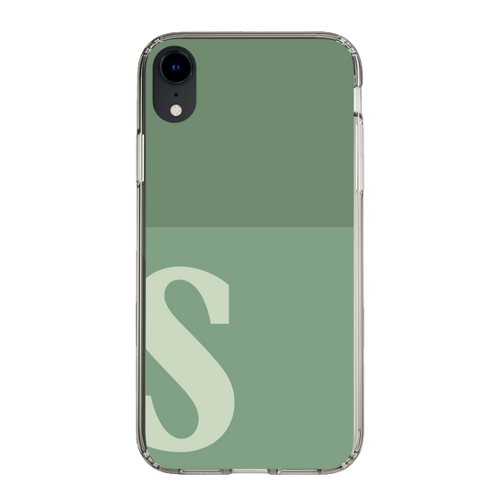 Slim Protection Case［ Original - initial two tone - S green ］