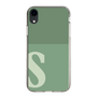 Slim Protection Case［ Original - initial two tone - S green ］