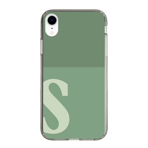 Slim Protection Case［ Original - initial two tone - S green ］