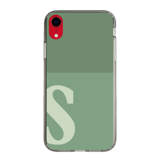 Slim Protection Case［ Original - initial two tone - S green ］