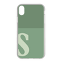 Slim Protection Case［ Original - initial two tone - S green ］
