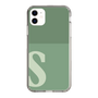 Slim Protection Case［ Original - initial two tone - S green ］