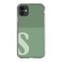 Slim Protection Case［ Original - initial two tone - S green ］