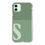Slim Protection Case［ Original - initial two tone - S green ］