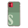 Slim Protection Case［ Original - initial two tone - S green ］