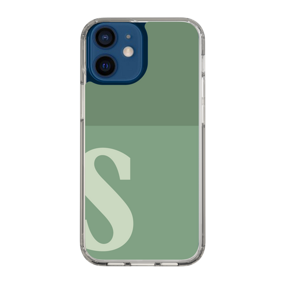 Slim Protection Case［ Original - initial two tone - S green ］