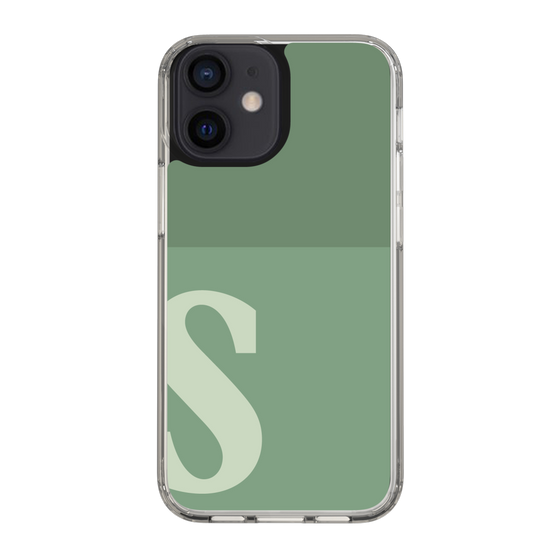 Slim Protection Case［ Original - initial two tone - S green ］
