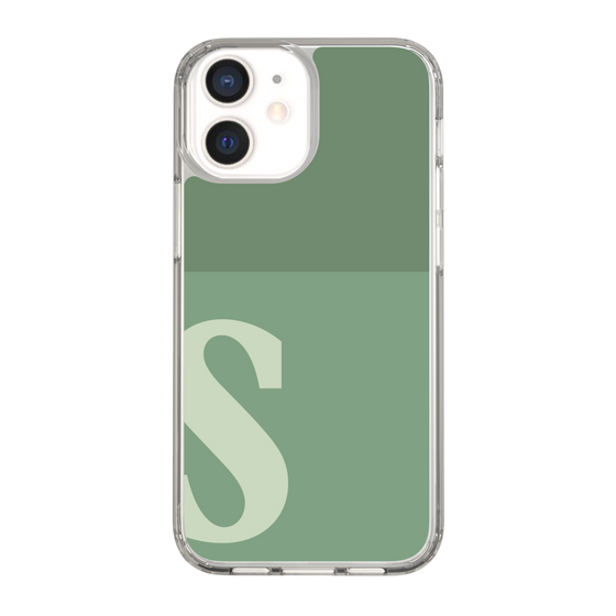 Slim Protection Case［ Original - initial two tone - S green ］