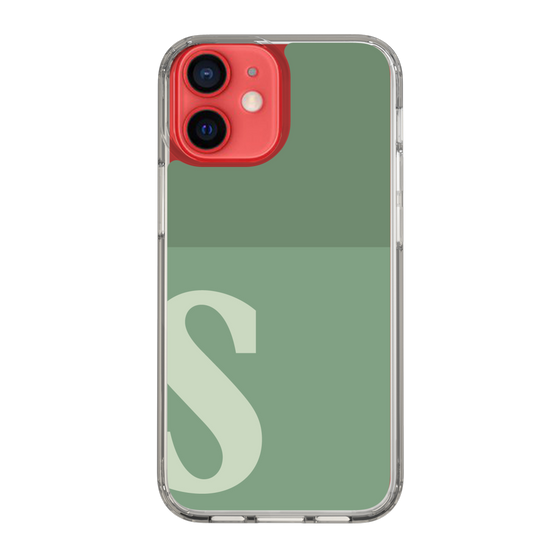 Slim Protection Case［ Original - initial two tone - S green ］