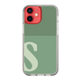 Slim Protection Case［ Original - initial two tone - S green ］