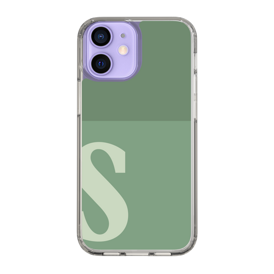 Slim Protection Case［ Original - initial two tone - S green ］
