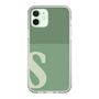 Slim Protection Case［ Original - initial two tone - S green ］