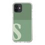 Slim Protection Case［ Original - initial two tone - S green ］