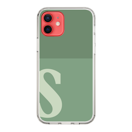 Slim Protection Case［ Original - initial two tone - S green ］