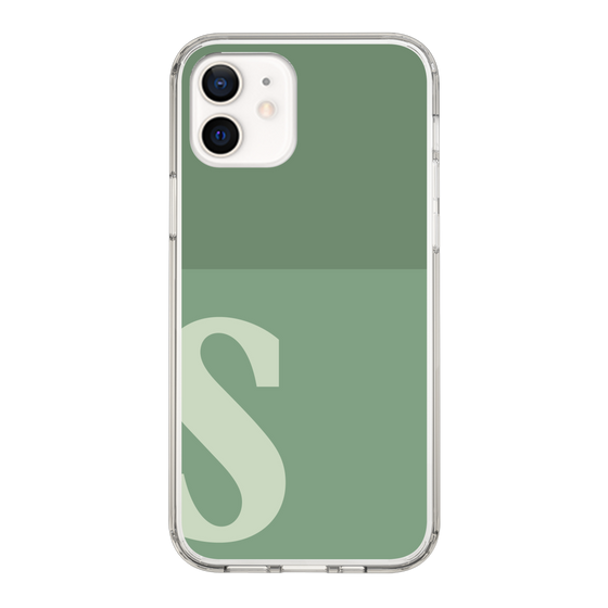 Slim Protection Case［ Original - initial two tone - S green ］