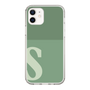 Slim Protection Case［ Original - initial two tone - S green ］