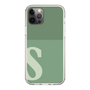 Slim Protection Case［ Original - initial two tone - S green ］