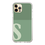 Slim Protection Case［ Original - initial two tone - S green ］