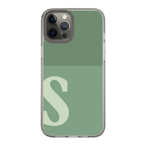 Slim Protection Case［ Original - initial two tone - S green ］