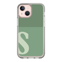 Slim Protection Case［ Original - initial two tone - S green ］