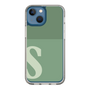 Slim Protection Case［ Original - initial two tone - S green ］