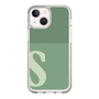 Slim Protection Case［ Original - initial two tone - S green ］