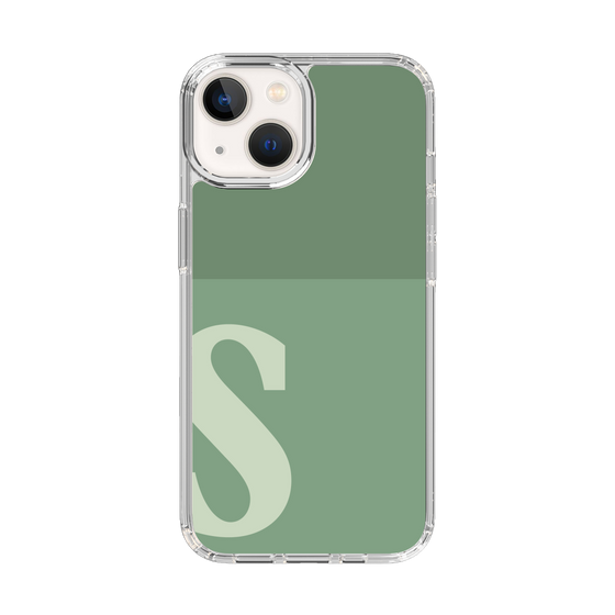 Slim Protection Case［ Original - initial two tone - S green ］