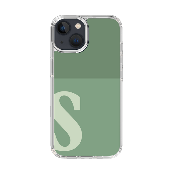 Slim Protection Case［ Original - initial two tone - S green ］