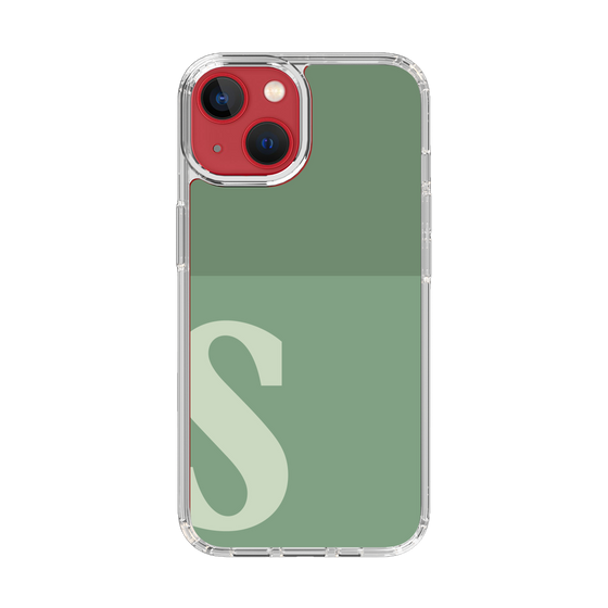 Slim Protection Case［ Original - initial two tone - S green ］