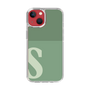 Slim Protection Case［ Original - initial two tone - S green ］