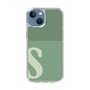 Slim Protection Case［ Original - initial two tone - S green ］
