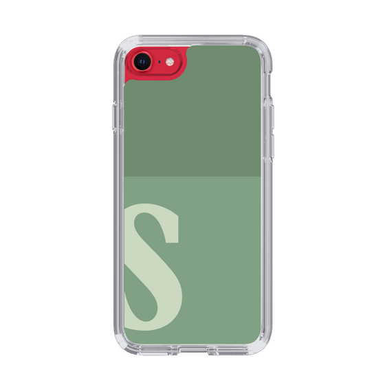 Slim Protection Case［ Original - initial two tone - S green ］