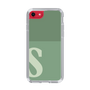 Slim Protection Case［ Original - initial two tone - S green ］