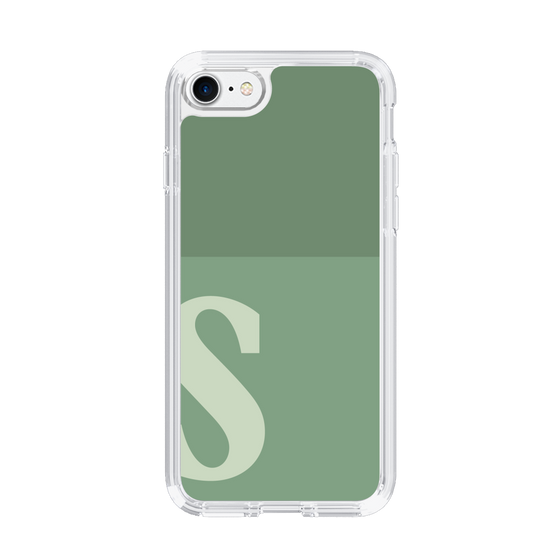 Slim Protection Case［ Original - initial two tone - S green ］