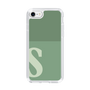 Slim Protection Case［ Original - initial two tone - S green ］