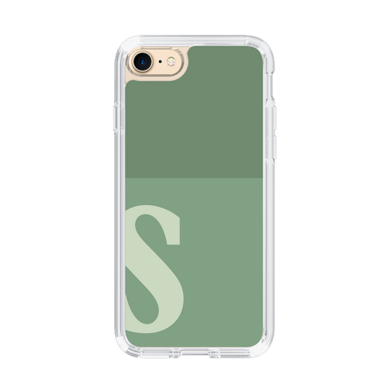 Slim Protection Case［ Original - initial two tone - S green ］