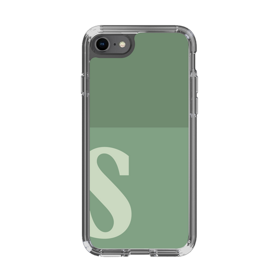 Slim Protection Case［ Original - initial two tone - S green ］