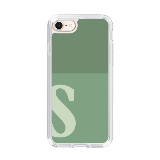 Slim Protection Case［ Original - initial two tone - S green ］