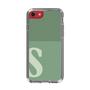 Slim Protection Case［ Original - initial two tone - S green ］
