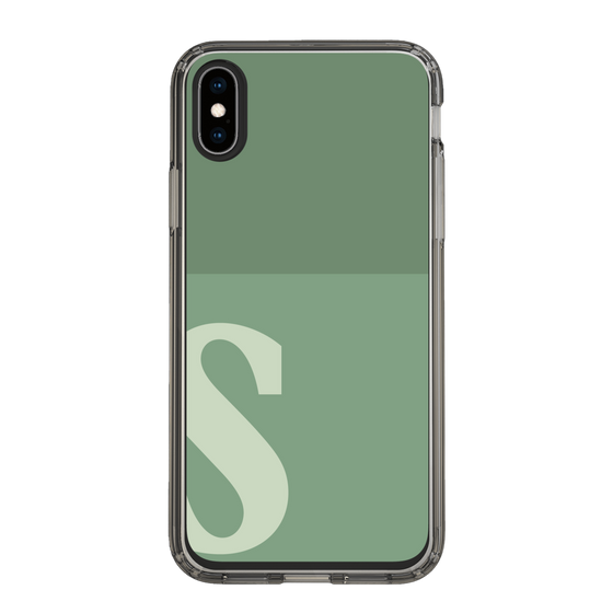 Slim Protection Case［ Original - initial two tone - S green ］