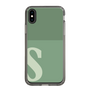 Slim Protection Case［ Original - initial two tone - S green ］