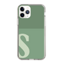 Slim Protection Case［ Original - initial two tone - S green ］