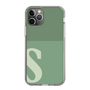 Slim Protection Case［ Original - initial two tone - S green ］
