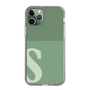 Slim Protection Case［ Original - initial two tone - S green ］