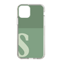 Slim Protection Case［ Original - initial two tone - S green ］