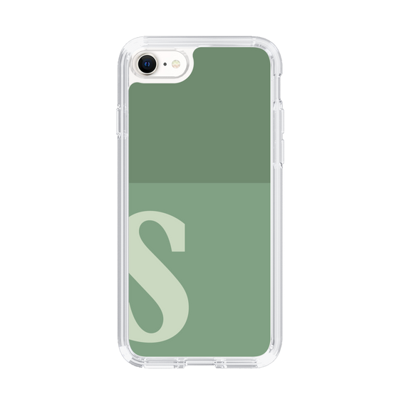 Slim Protection Case［ Original - initial two tone - S green ］